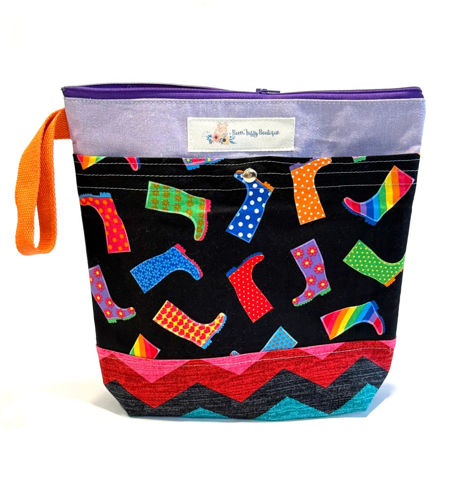 Large Zippered Project bag ☔️ 