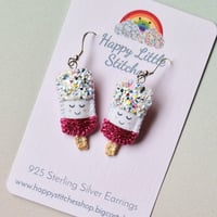 Image 5 of Mini Fab Earrings