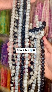 Image 2 of Black Ice ❄️🖤 (5 Strands) 