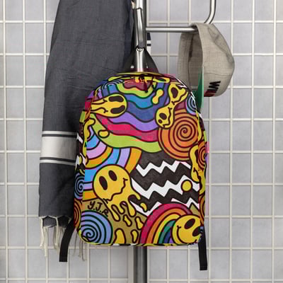 Image of Trippy Minimalist Backpack