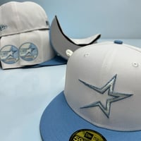 Image 3 of New Era 59Fifty Ice Man - White