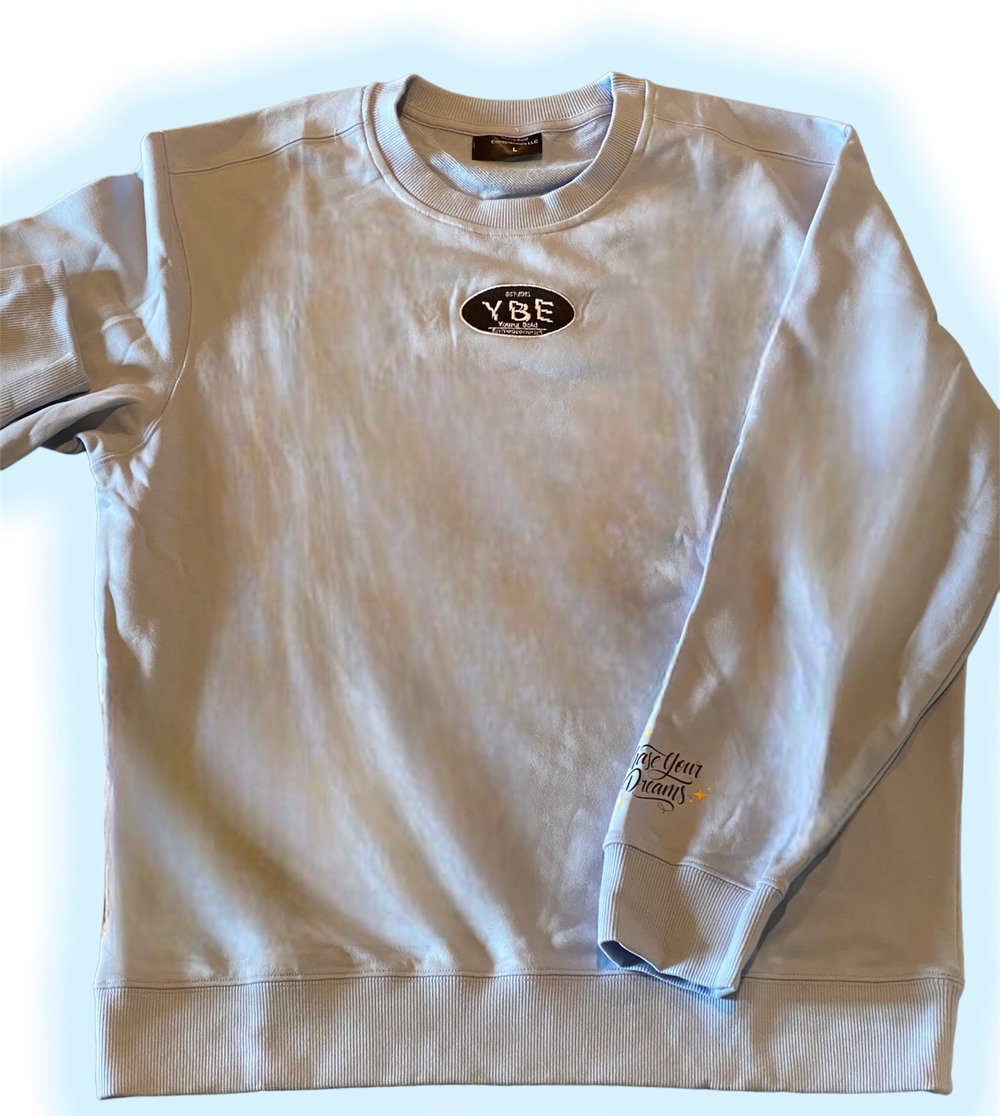 ✨Chase Your Dreams✨ Light blue crewneck sweatshirt