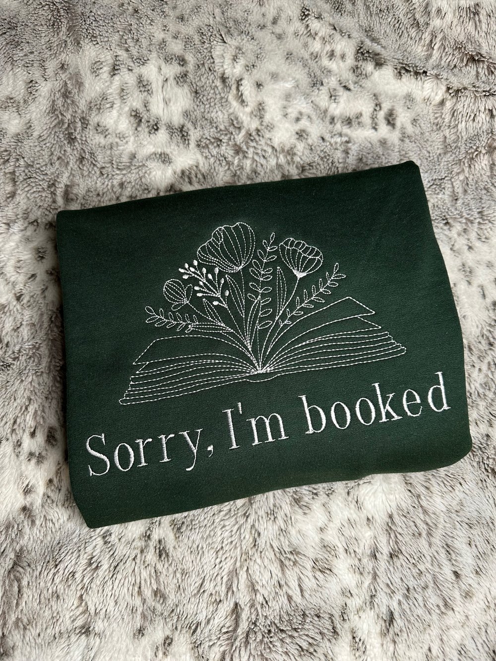 Image of Sorry, I’m Booked Sweater