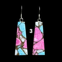 Image 4 of “Cotton Candy” Earrings (#18)