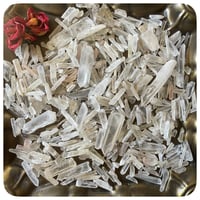 Image 1 of 2lbs 13oz Raw Clear Quartz Crystal Seconds 