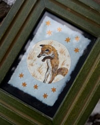 Image 2 of "Leaping Fox" Original