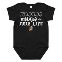 Image 1 of Diapers, Rhymes and NEW LIFE - Onesie