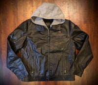 Image 3 of Upcycled “Harley Davidson” leather jacket 