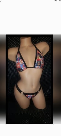 Image 1 of O-Ring Thong Bikini 4 Prints!