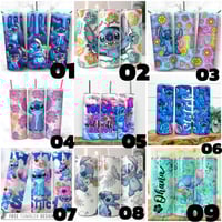Stitch tumblers 3d