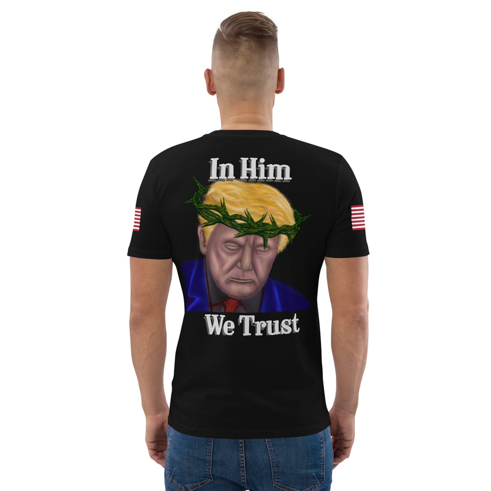 In Trump we trust Unisex organic cotton t-shirt