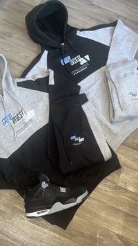 Image 2 of OG Grind, Invest, Stack Tracksuit- Grey