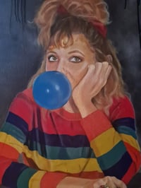 Image 2 of 'Debbie Doesn't Care' Original 