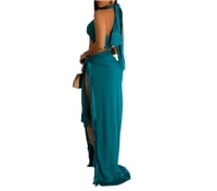 Image 5 of High Split Two-Piece Maxi Dress