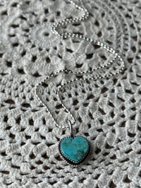 Image 4 of Kingman Heart Necklace