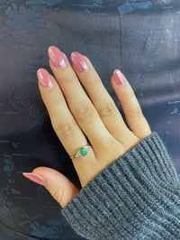 Image 5 of Emerald & 12 stone Diamond