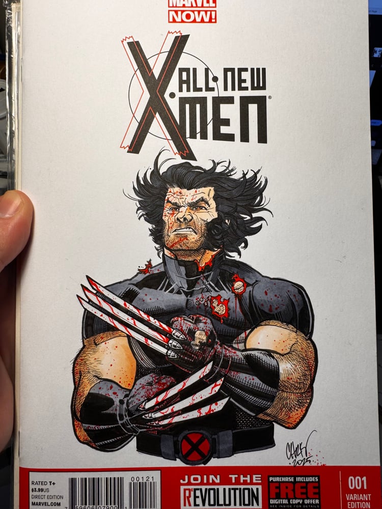 Image of All New X-Men 1 sketch cover