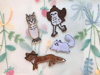 Haikyuu animal patches