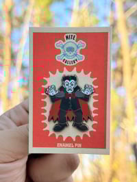 Image 1 of Dracula Enamel Pin