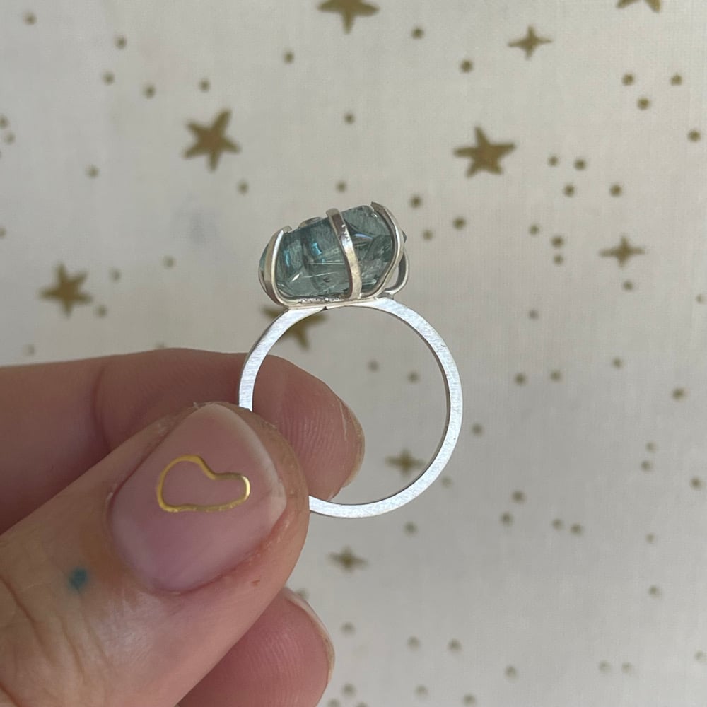 Image of blue aqua ring