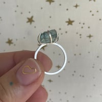 Image 1 of blue aqua ring