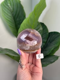 Image 3 of CHOOSE YOUR OWN DRUZY AGATE X QUARTZ SPHERES -BRAZIL-