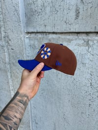 Image 4 of BLUE VISOR MULTI TONE CHICAGO CUBS CUSTOM FITTED CAP