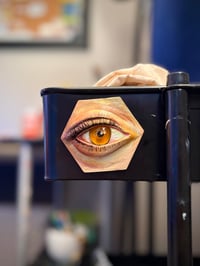 Image 4 of Glass Eye Clay Sculpture Magnet