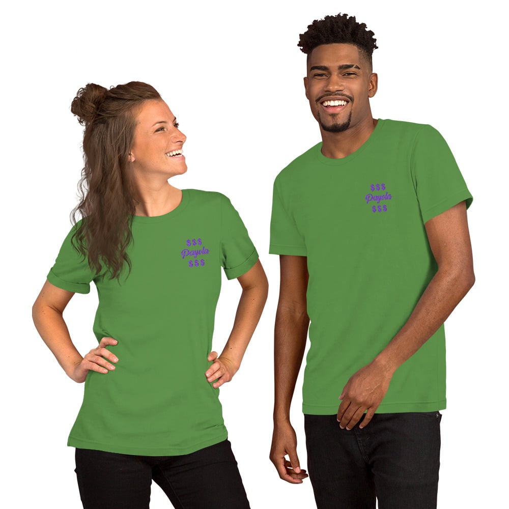 Payola Embroidery Short-Sleeve Unisex T-Shirt