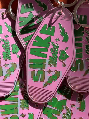 Image of Metal hotel keyring