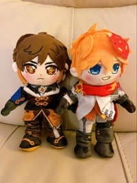 Image 3 of Genshin Impact Plush - Zhongli and Childe