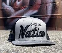Image 2 of Only One Nation Gray/Black Trucker