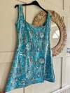 Aqua Universe Dress. Heavily Embellished Spandex Dress