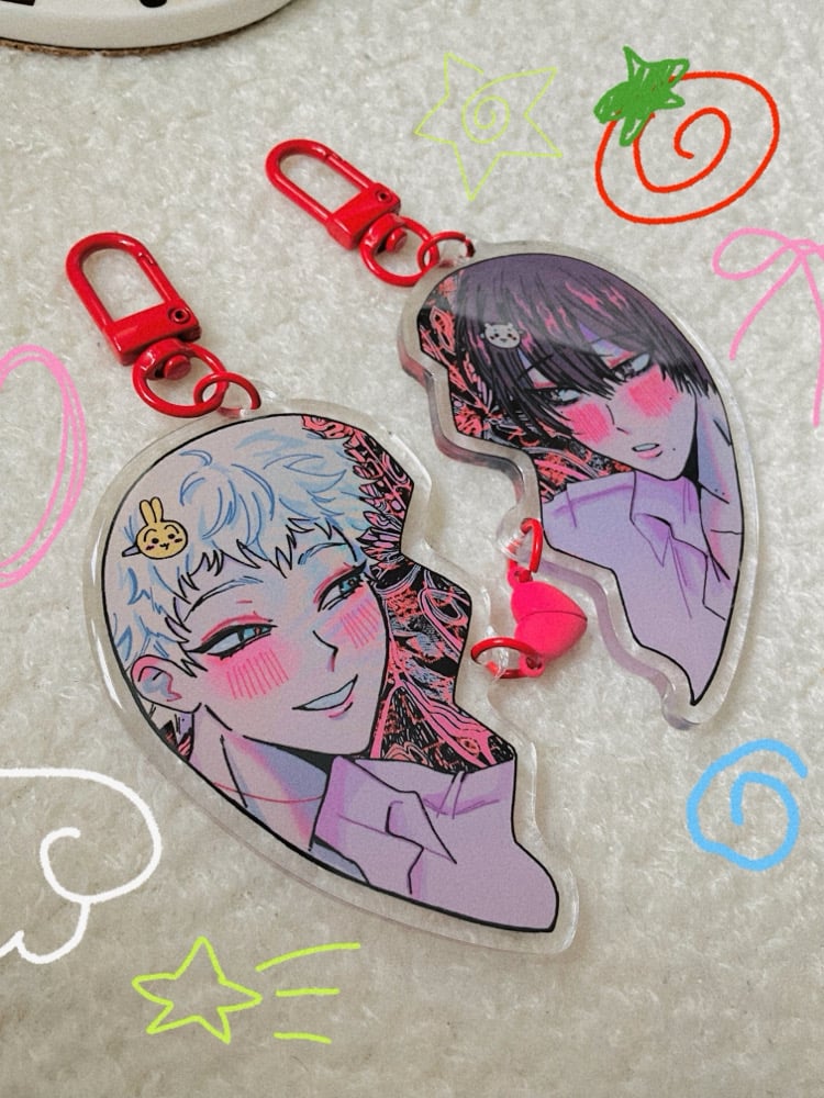 Image of The Summer Hikaru Died Magent Charm Set 