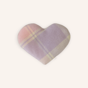 Image of Wheat Pack - Heart shaped Soft Pink, Purple & Cream