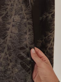 Image 2 of Larix • Hemp scarf brown