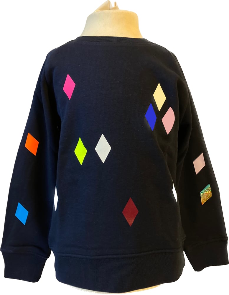 Image of Sweater Diamond navy