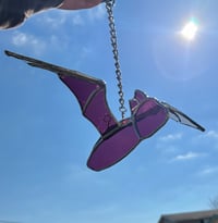Image 3 of 3D bat - deep purple 