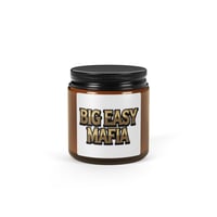 Image 2 of Big Easy Mafia “GameDay” Amber jar soy candle