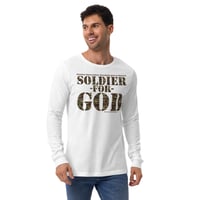 Image 3 of Soldier For God Unisex Long Sleeve Tee