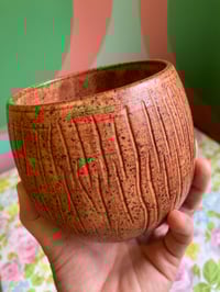 Image 4 of carved shino vase