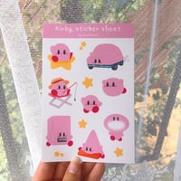 Image 2 of Pink Guy Sticker Sheet