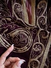 vintage velvet embroidered Ottoman crop jacket