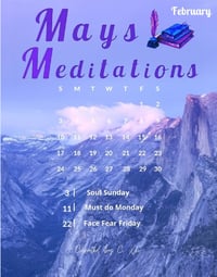 Image 2 of Mays Meditations Collection Jan-May
