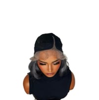 Image 7 of Nova |Silver Gray Loose Wave Wig