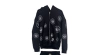 Image 1 of flower Hoodie (Black)