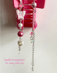 Image 5 of beaded claw clips