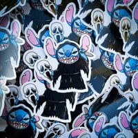 Ghostface Stitch Sticker