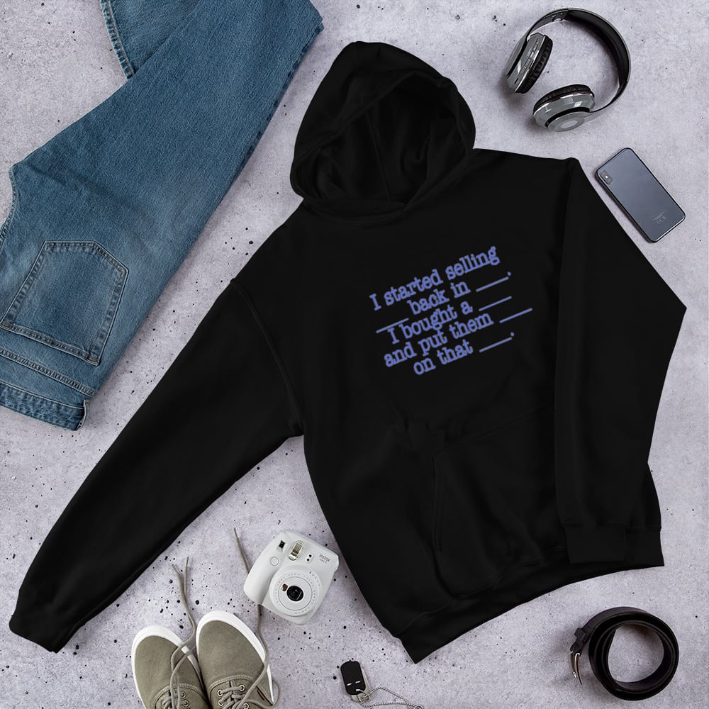 Image of TLMB script hoodie