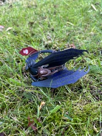 Image 4 of Laying Night Dragon Sculpture 